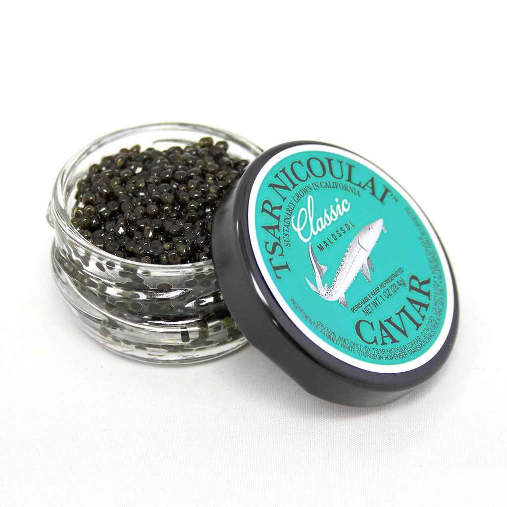 Classic Black Caviar from Tsar Nicoulai - 1 oz